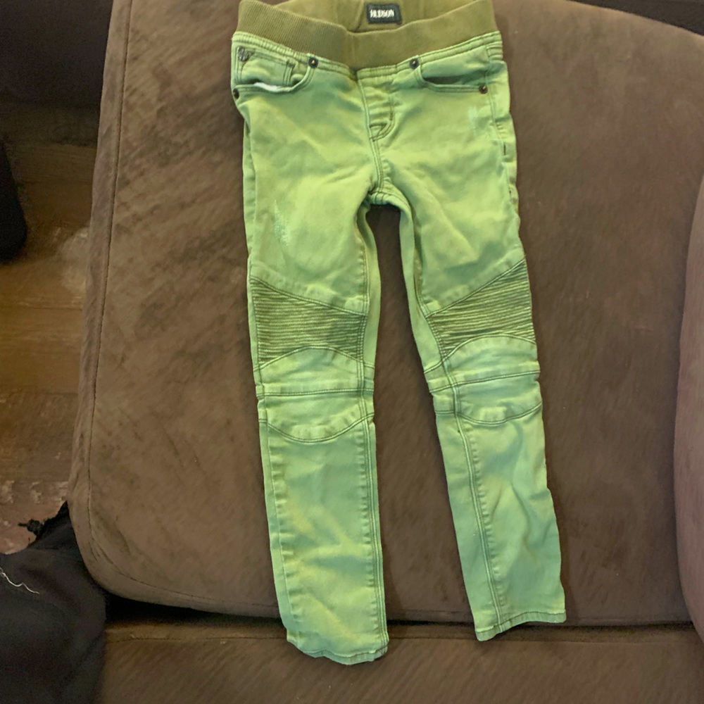 Size 5 girls Hudson skinny jeans